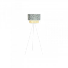 Lampa Stojąca DKD Home Decor Metal Poliester Biały Kolor Zielony 220 V 50 W (40 x 40 x 129 cm)