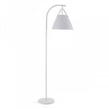 Lampa Stojąca Metal Biały 36 x 36 x 160 cm