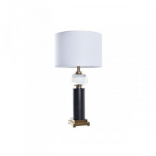 Lampa stołowa DKD Home Decor Czarny Złoty 220 V 50 W Nowoczesny (38 x 38 x 75 cm)