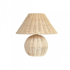 Lampa stołowa DKD Home Decor Naturalny Rattan 220 V 50 W Alpino (30 x 30 x 31 cm)