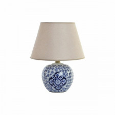 Lampa stołowa DKD Home Decor Niebieski Porcelana (34 x 34 x 43 cm)