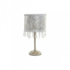 Lampa stołowa DKD Home Decor Srebrzysty Metal