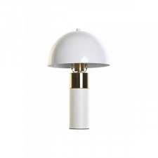 Lampa stołowa DKD Home Decor Złoty Metal Biały 220 V 50 W 24 x 24 x 36 cm