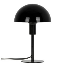 Lampa stołowa grzybek Ellen Mini metalowa, czarna