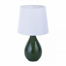 Lampa stołowa Versa Roxanne Kolor Zielony Ceramika (20 x 35 x 20 cm)