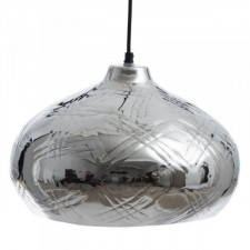 Lampa Sufitowa 34 x 34 x 23 cm Srebro Aluminium