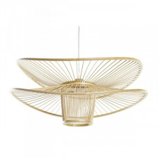 Lampa Sufitowa DKD Home Decor Brązowy Bambus 50 W 60 x 60 x 28 cm