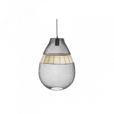Lampa Sufitowa DKD Home Decor Czarny Metal Brązowy 50 W 32 x 32 x 43 cm