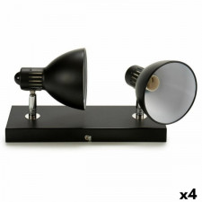 Lampa Sufitowa Grundig E14 40 W Czarny Metal 15 x 9 x 32 cm (4 Sztuk)