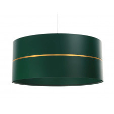 lampa wisząca glam home zielony złoty pcv bps koncept 0p0-004-40cm
