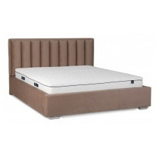 łóżko tapicerowane koral 140/160/180 cm ze stelażem metalowym i pojemnikiem