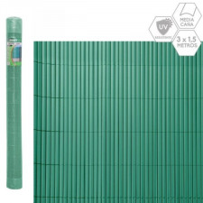 Mata trzcinowa Kolor Zielony PVC Plastikowy 3 x 1,5 cm