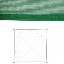 Materiał Namiot 300 x 300 x 0,5 cm Polietylen Kolor Zielony