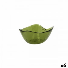 Miska Quid Acid jabłko 13 x 11,5 x 6 cm Kolor Zielony Szkło (6 Sztuk)