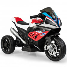 Motocykl elektryczny dla dzieci trójkołowy czerwony