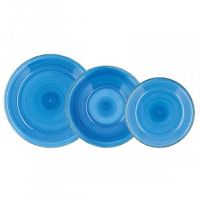 Naczynia Quid Ceramika Niebieski Porcelánové nádoby (18 Części)