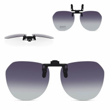 Nakładki przeciwsłoneczne polaryzacyjne na okulary korekcyjne szare NA-201A