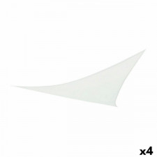 Namiot Aktive Trójkątny Biały 360 x 0,5 x 360 cm (4 Sztuk)
