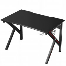 Nowoczesne biurko gamingowe 115 x 75 x 76 cm