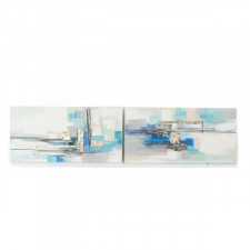 Obraz DKD Home Decor 120 x 3,5 x 60 cm Abstrakcyjny Nowoczesny (2 Sztuk)
