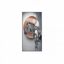 Obraz DKD Home Decor Zebra (80 x 3 x 160 cm)