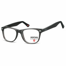 Okulary korekcyjne FLEX oprawki nerdy prostokątne MA61B ciemnoszare