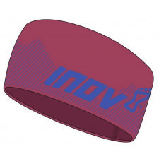 opaska inov-8 race elite headband. różowo-niebieska.
