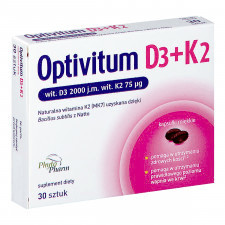 optivitum d3 + k2 30 