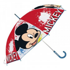 Parasol Mickey Mouse Happy smiles Czerwony Niebieski (Ø 80 cm)
