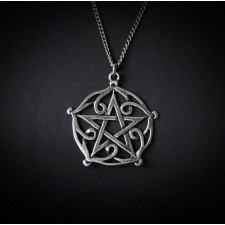 Pentagram Brisingamen, seria: Magia Celtycka - naszyjnik, talizman nieodpartego uroku