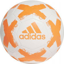 piłka nożna adidas starlancer clb biało-pomarańczowa fl7036 5
