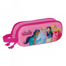 Piórnik Podwójny Princesses Disney 3D Różowy 21 x 8 x 6 cm