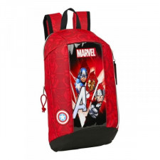 Plecak Casual The Avengers Infinity Czerwony Czarny (22 x 39 x 10 cm)