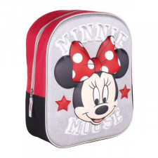 Plecak szkolny Minnie Mouse Czerwony (25 x 31 x 10 cm)