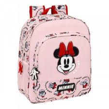 Plecak szkolny Minnie Mouse Me time Różowy (32 x 38 x 12 cm)
