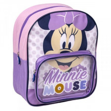 Plecak szkolny Minnie Mouse Przezroczysty Różowy 25 x 30 x 12 cm