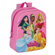 Plecak szkolny Princesses Disney 3D Różowy 22 x 27 x 10 cm