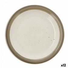 Plochá doska Quid Allegra Nature Ceramika Dwuowy (Ø 27 cm) (12 Sztuk)