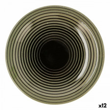 Plochá doska Quid Espiral Ceramika Wielokolorowy (Ø 26 cm) (12 Sztuk)