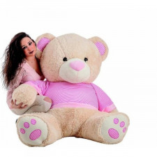 Pluszowy Niedźwiadek By Różowy 110 cm