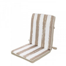 Poduszka na krzesło Paski 90 x 40 x 4 cm Beżowy