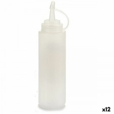 Pojemnik na Sosy Przezroczysty Plastikowy 200 ml (12 Sztuk)
