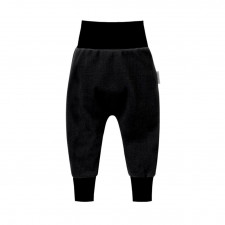 Polarowe spodnie dla dziecka czarne 80-86