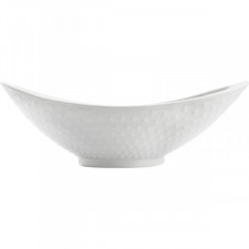 Półmisek Kuchenny Quid Gastro Ceramika Biały (28,2 x 15,5 x 9 cm) (Pack 4x)