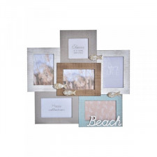 Ramka na Zdjęcia DKD Home Decor Beach 46,5 x 2 x 44,5 cm Drewno Marynarz