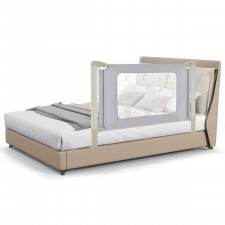 Regulowana barierka ochronna do łóżka 180 x 47 x 80-95 cm