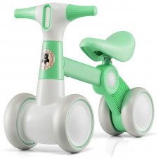Rowerek biegowy dla dzieci 4-kołowy zielony