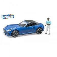Samochód zabawkowy Bruder Roadster Niebieski Figurka