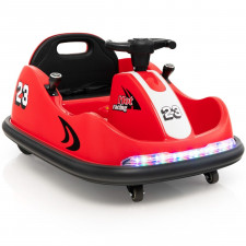 Samochodzik elektryczny dla dzieci 360° czerwony