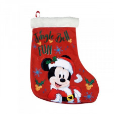 Skarpeta Bożonarodzeniowa Mickey Mouse Happy smiles 42 cm Poliester